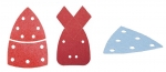Triangulära sandpapper