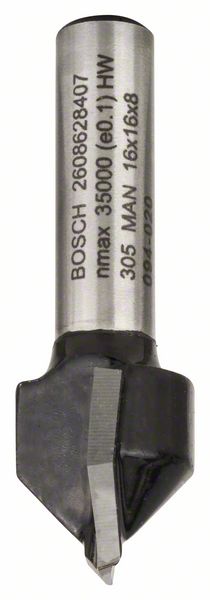 V-formad fräs Bosch 16/45 mm