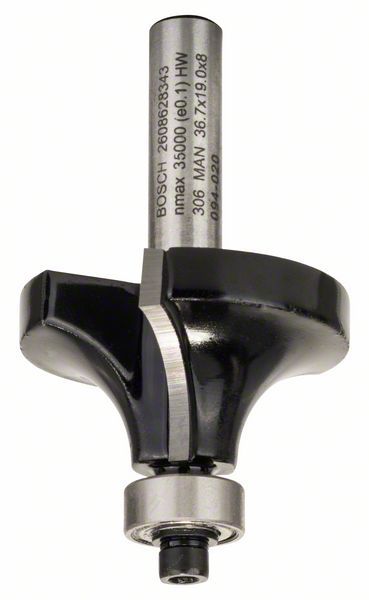 Avrundningsfräs Bosch 12/19/60 mm med kullager
