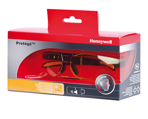 Skyddsglasögon Honeywell PROTEGE HDL gul