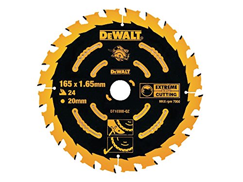 Sågklinga DeWalt; 165x1,65x20,0 mm; Z24; 18°