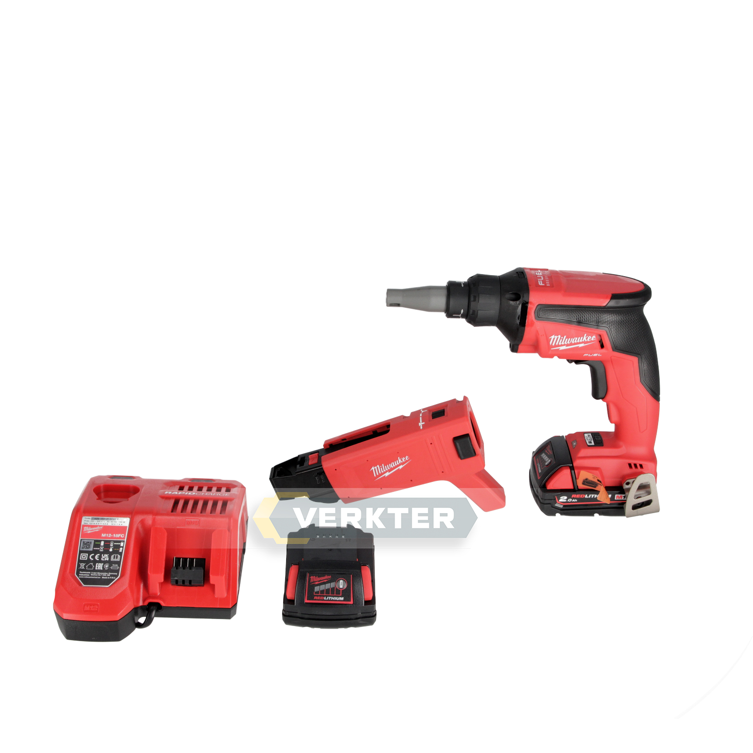 Skruvdragare Milwaukee M18 FSGC-202X; 18 V; 2x2,0 Ah batt.