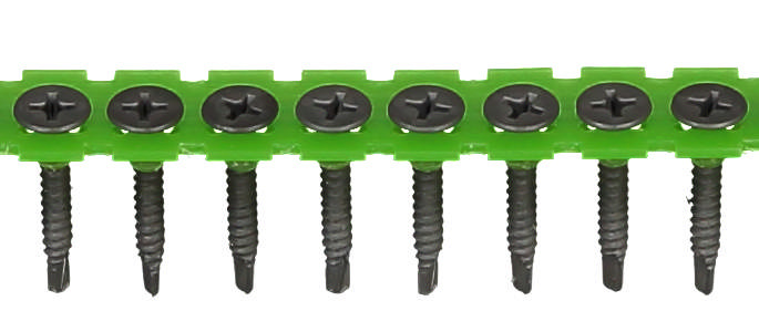 Bandad Gipsskruv borrspets, fosfaterad. Essve 581325; 3,5x25 mm; 1000 st.