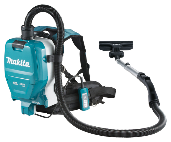 Batteridriven dammsugare Makita DVC261ZX11; 2x18 V (utan batteri och laddare)