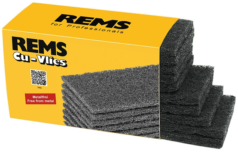 Kopparrengöringsdukar Rems Cu-Vlies; 10 st.