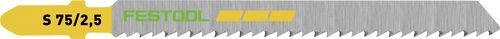 Sticksågsblad Festool; 75 mm; 2,5 mm; 5 st.