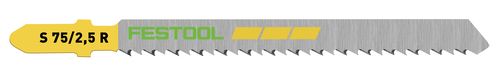 Sticksågsblad Festool; 75 mm; 2,5 mm; 5 st.
