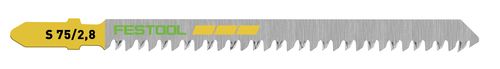 Sticksågsblad Festool; 75 mm; 2,8 mm; 5 st.