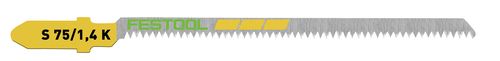 Sticksågsblad Festool; 75 mm; 1,4 mm; 4 st.