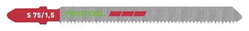 Sticksågsblad Festool; 75 mm; 1,5 mm; 5 st.