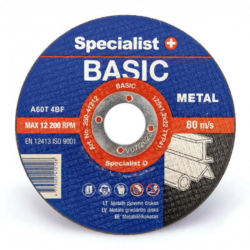 Kapskiva Specialist Basic; 125x1,2 mm