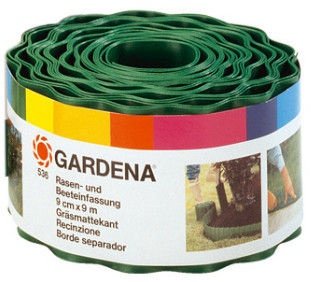Bifogningstejp Gardena 536-20; 9cm/9 m; Grön