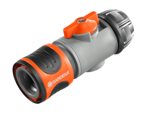 Adapter för slang Gardena 2942-20; 13 mm; med ventil