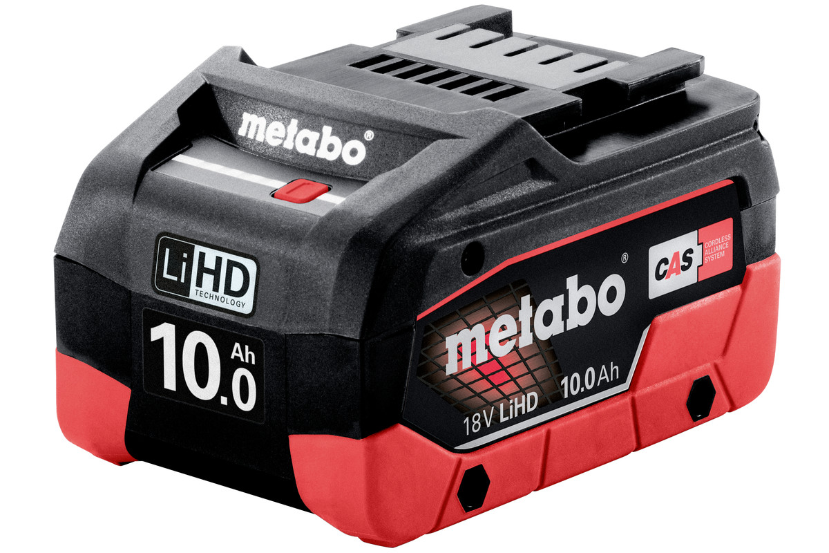 Batteri Metabo 625549000 LiHD; 18 V; 10,0 Ah