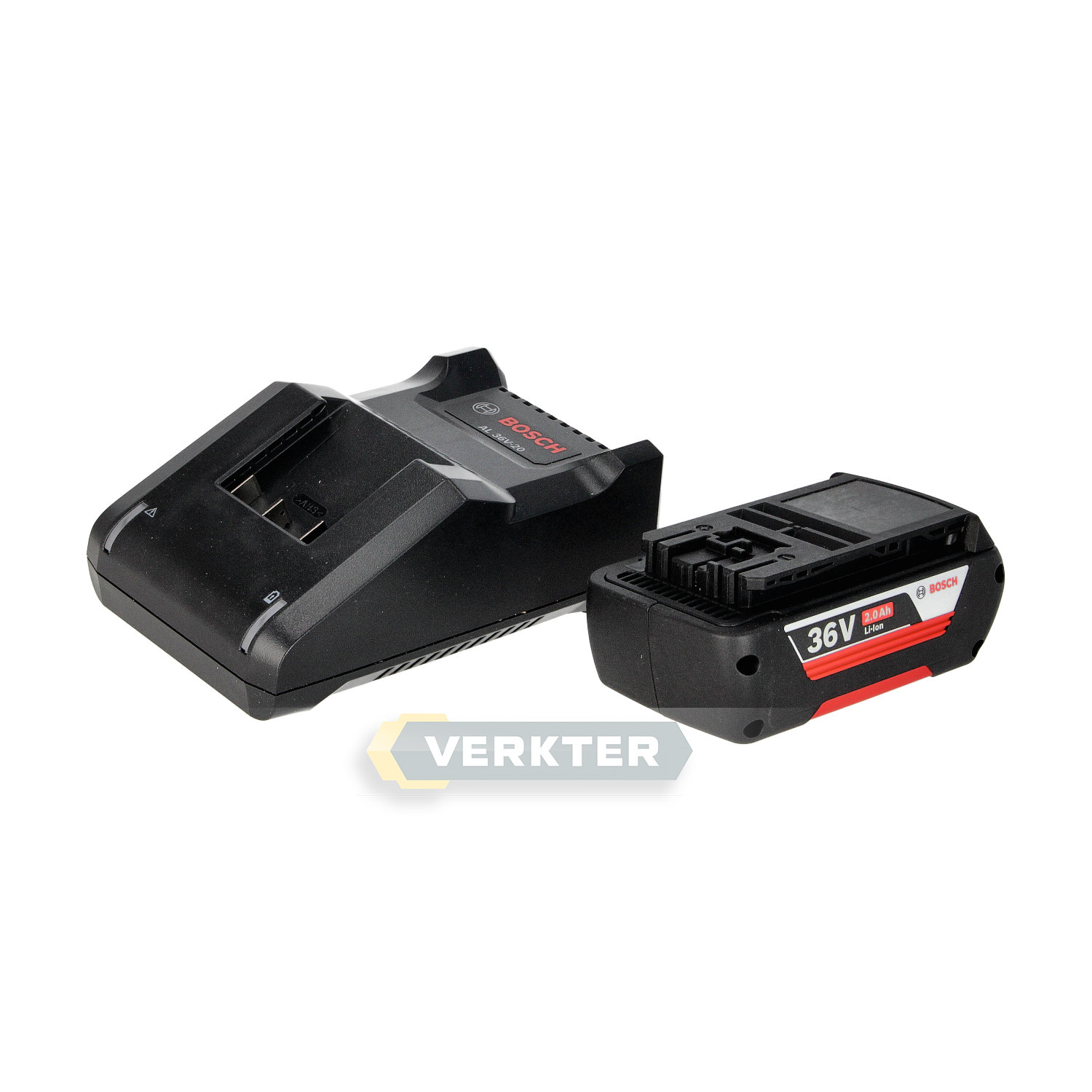 Batteri Bosch 36 V; 2,0 Ah; Li-ion + laddare