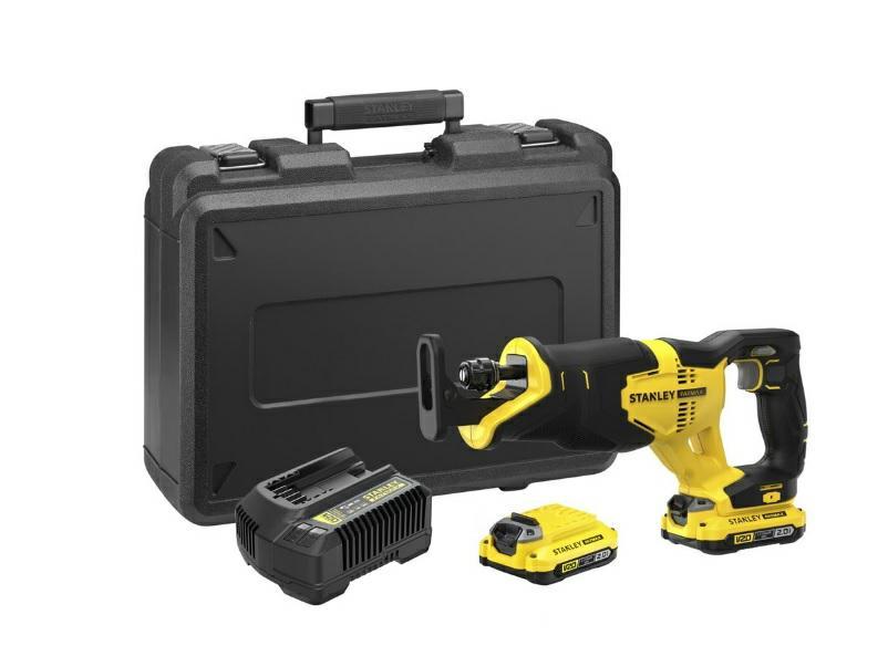 Tigersåg Stanley SFMCS300D2K-QW; 18 V; 2x2,0 Ah batt.