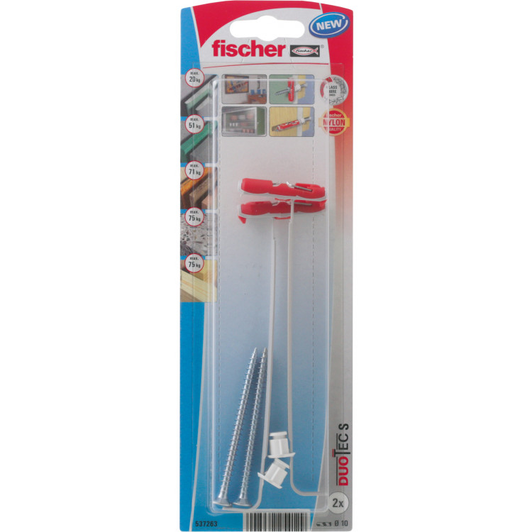 Plugg  Fischer 10 S K NV; 2 st.