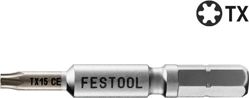 Bits spår Festool TX 15-50 CENTRO/2; TX15; 2 st.