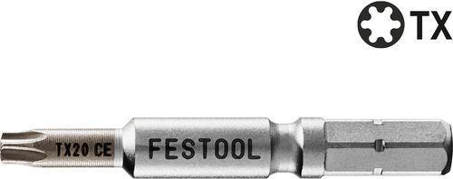 Bits spår Festool TX 20-50 CENTRO/2; TX20; 2 st.