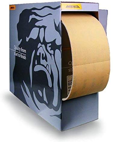 Sandpappersrulle Mirka GoldFlex Soft 2912707032; 115x125 mm; P320; 200 st.