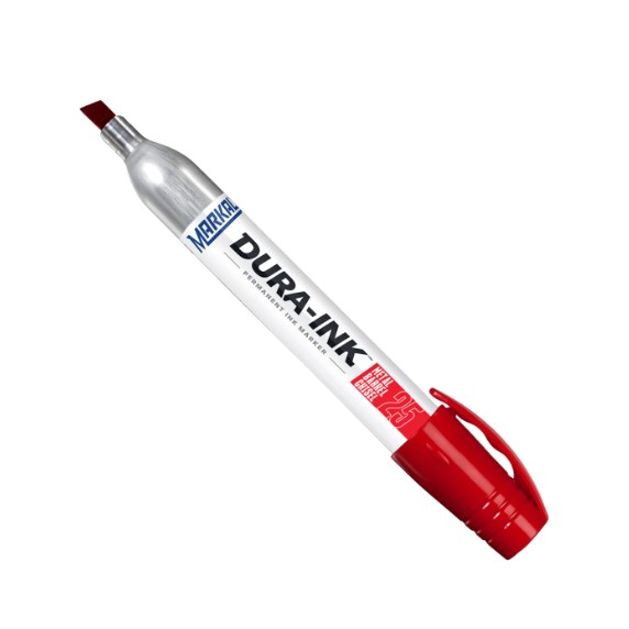 Märkpenna Markal DURA-INK 25; 3-6 mm; röd