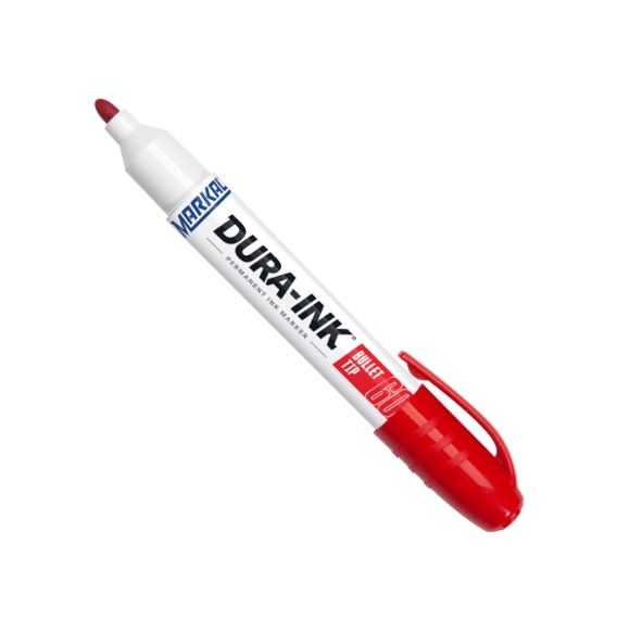 Märkpenna Markal DURA-INK 60; 3 mm; röd