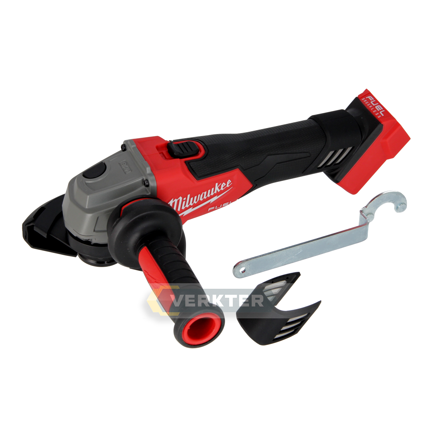 Vinkelslip Milwaukee M18 FSAG125X-0X; 18 V; (utan batteri och laddare)