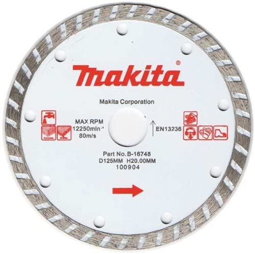 Diamantkapskiva Makita Turbo; 125x20 mm