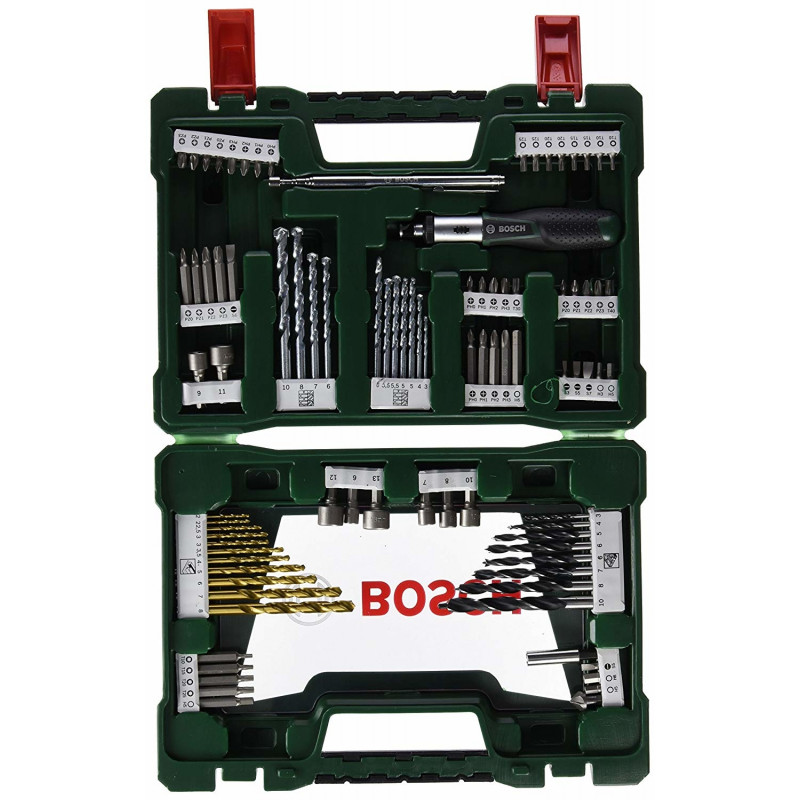 Tillbehörsset Bosch V-Line; 91 st.