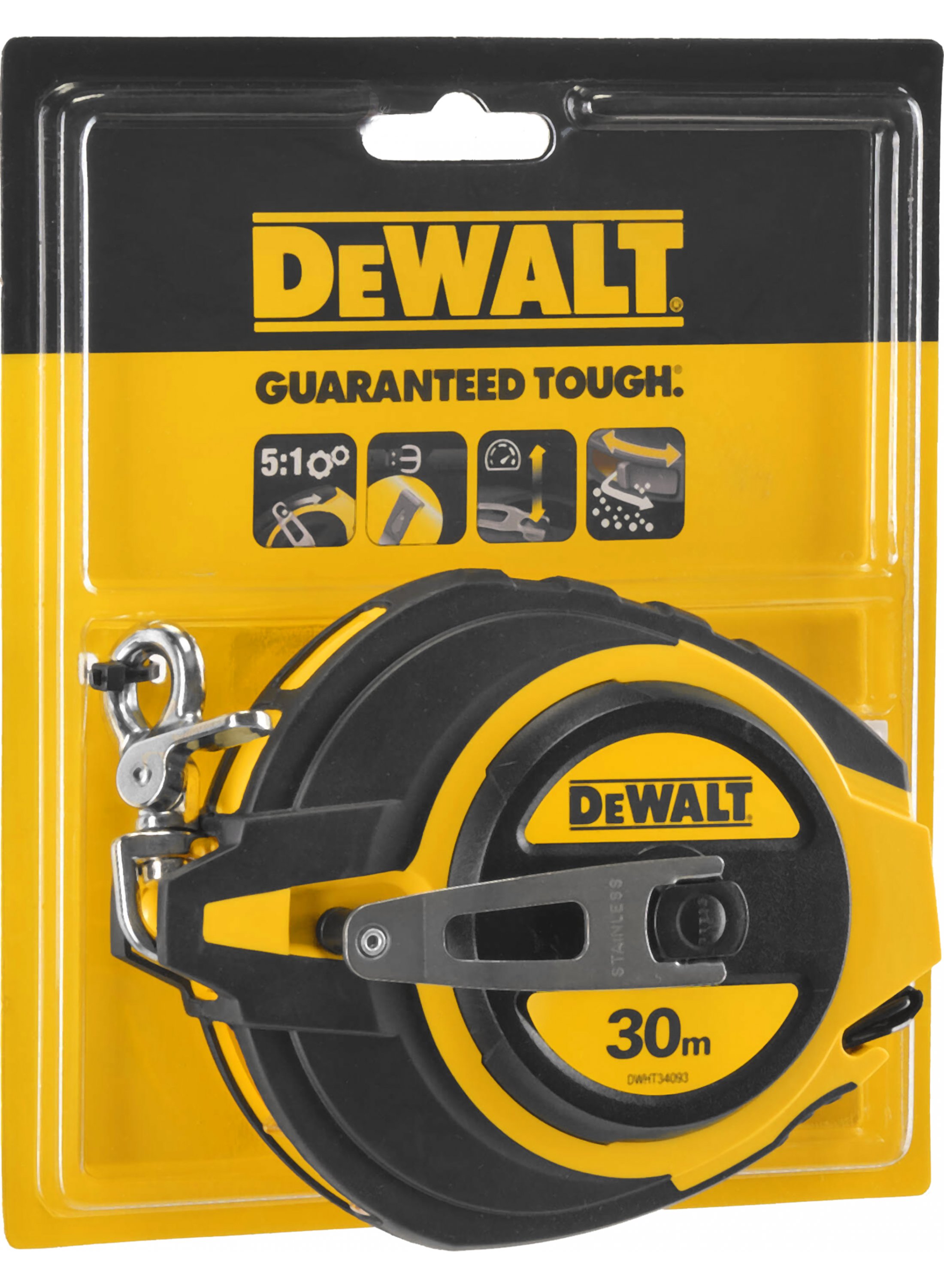 Mättape DeWalt DWHT0-34093; 30 m