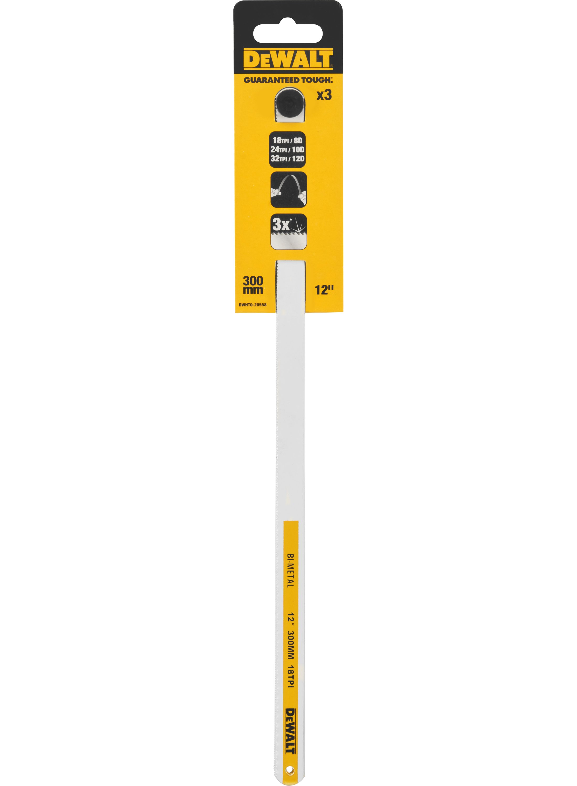 Sågblad DeWalt DWHT0-20558; 300 mm; 3 st.