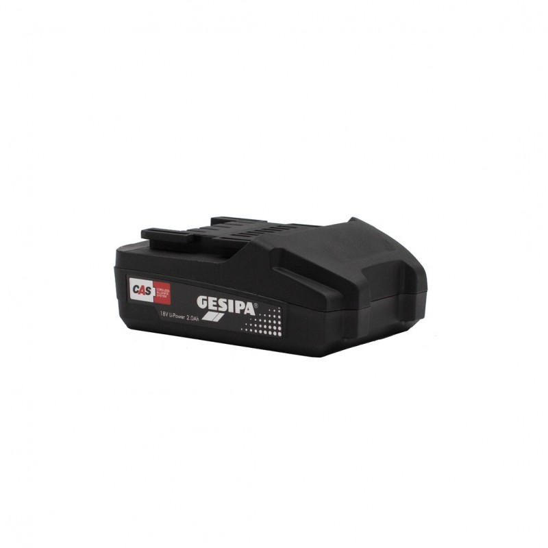 Batteri Gesipa CAS; 18 V; 2,0 Ah; Li-ion