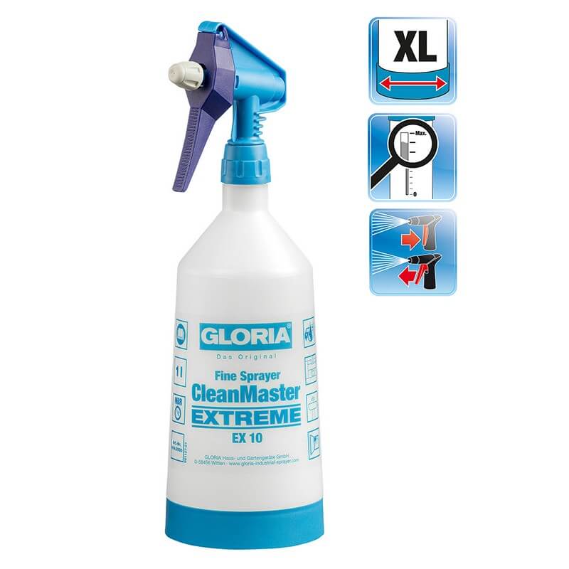 Manuell spray-spruta Gloria CleanMaster EX; 1 l