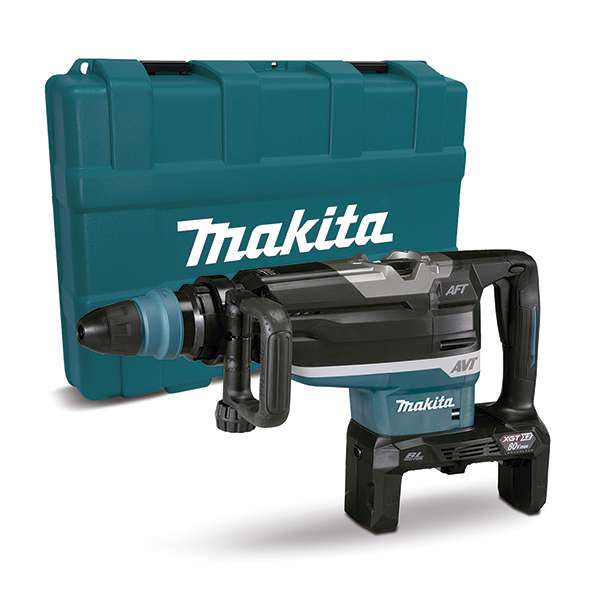 Batteridriven borrhammare  Makita HR006GZ; 21,4 J; SDS-Max; 40 V; (utan batteri och laddare)