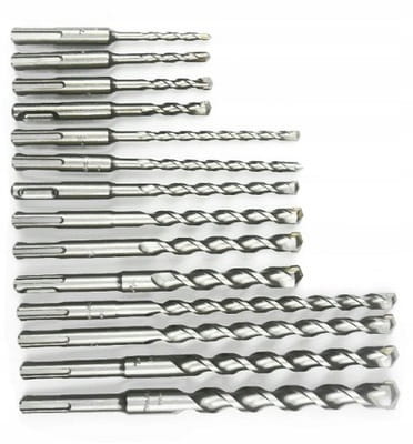 14-delar borrsats Makita D-71956; SDS-Plus