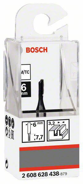 Rak notfräs Bosch 2608628438; 6/3,2/7,7/51 mm