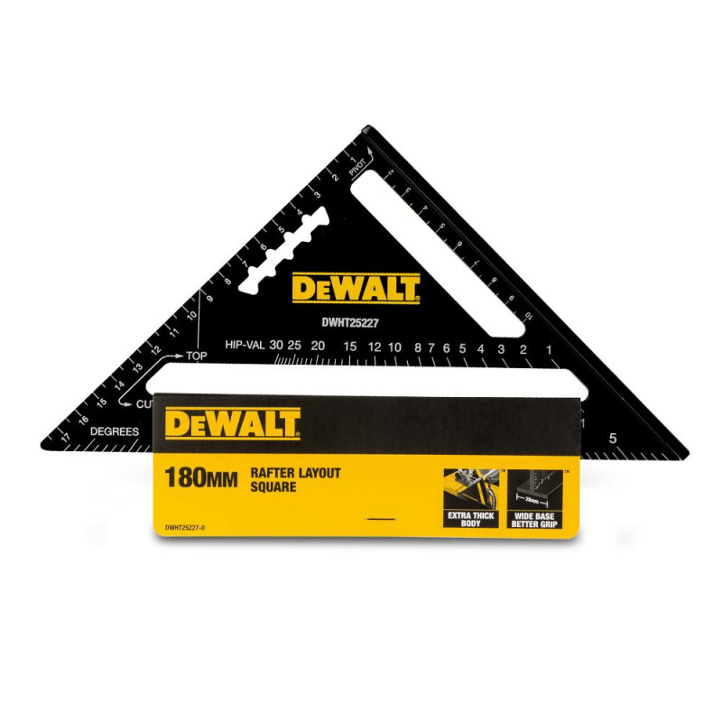 Vinkelmätare DeWalt DWHT25227-0; 180 mm