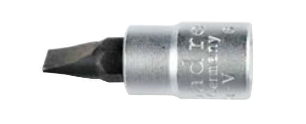 Hylsa med spindel Padre 903; 1/4''; 6x32 mm