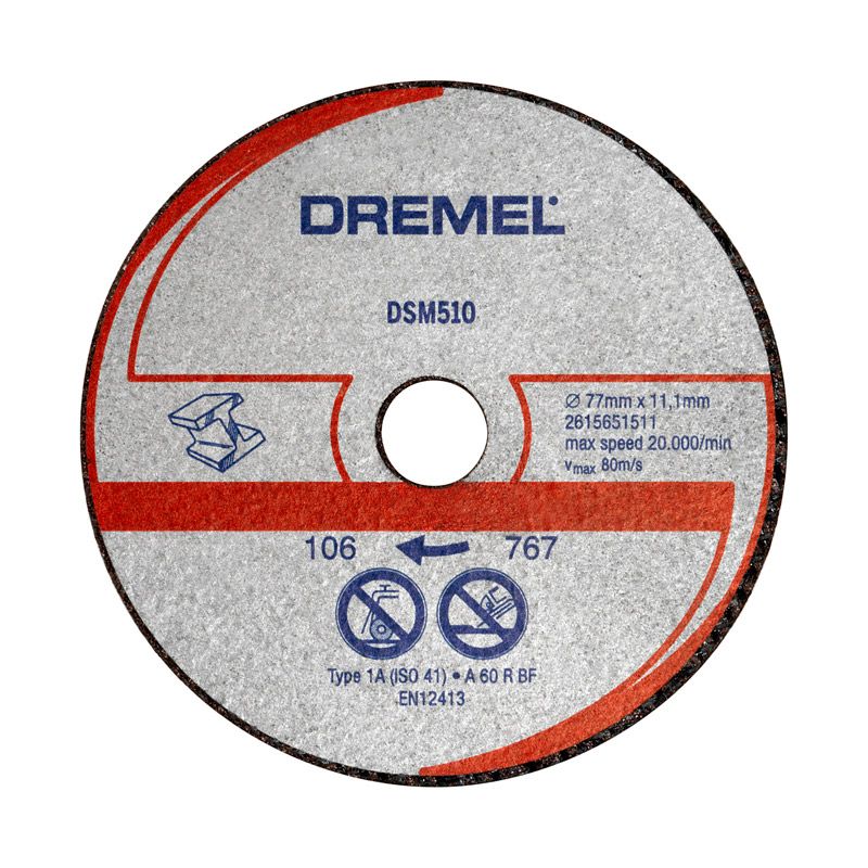 Sågklinga för metall Dremel 2615S510JB; 77 mm