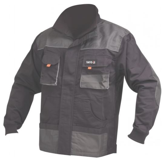 Jacka Yato YT-80178; L; svart/grå