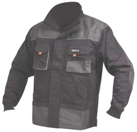 Jacka Yato YT-80180; XL; svart/grå