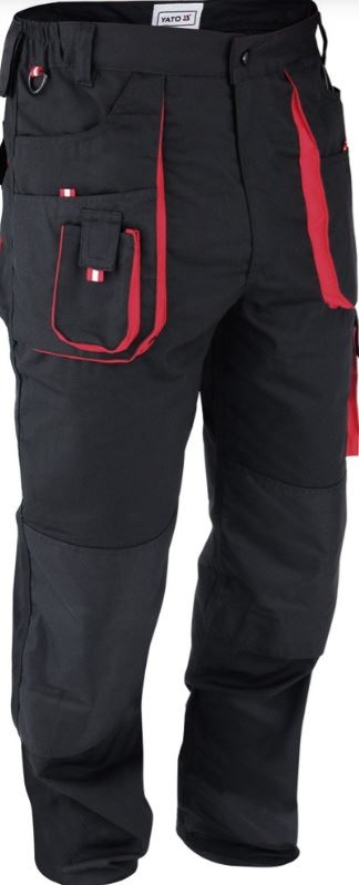 Byxor Yato YT-8028; XL; svart