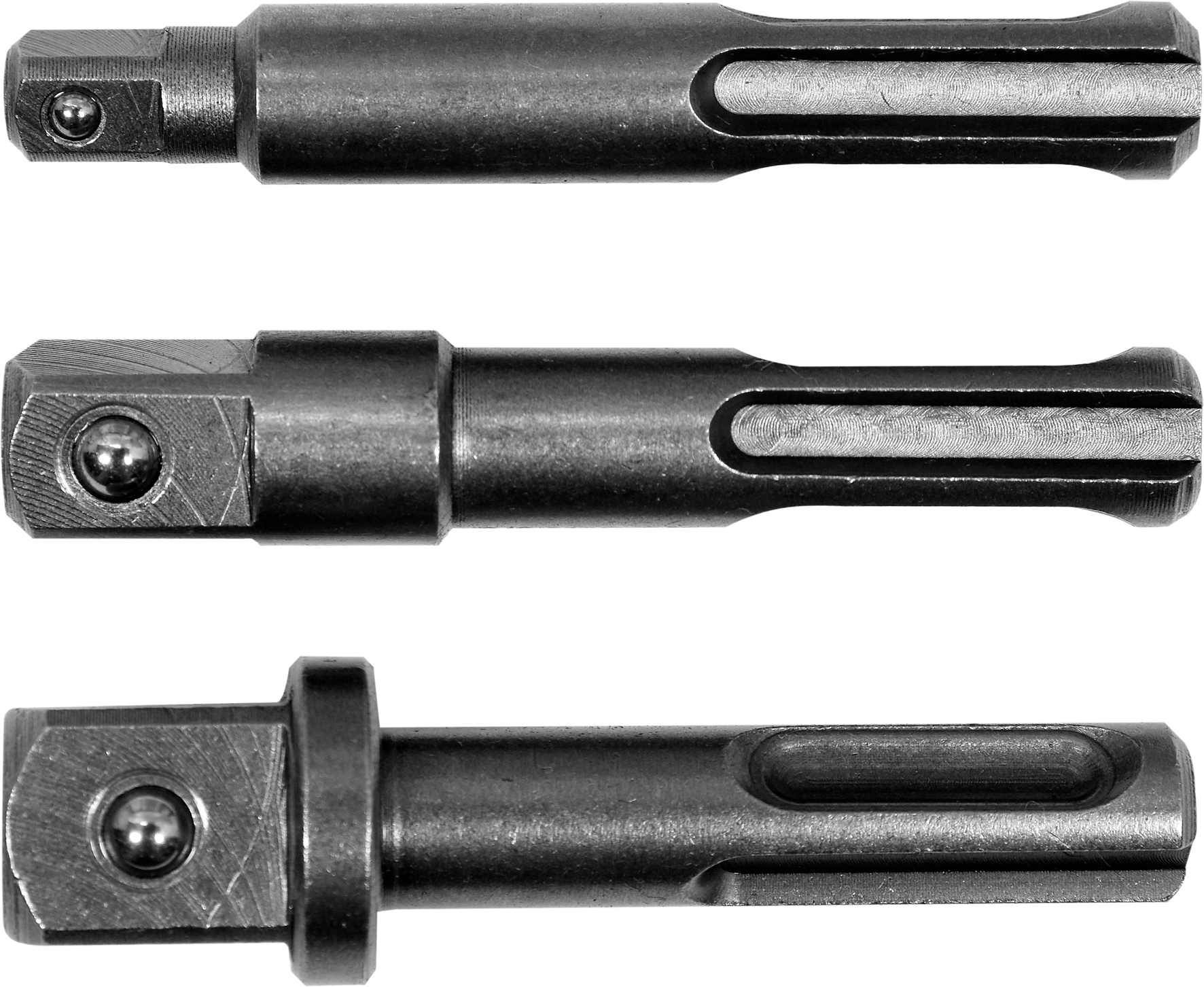Adapter-set Yato YT-04686; SDS-PLUS 1/4'', 3/8'', 1/2''