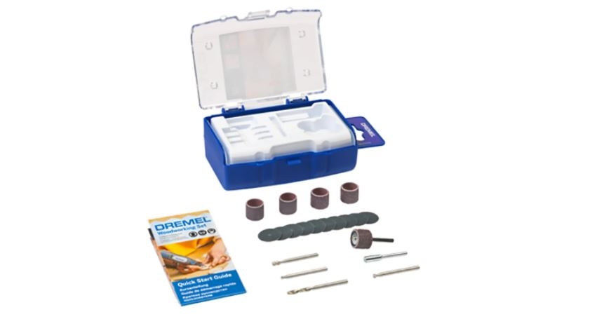 Verktygspaket Dremel Woodworking 681; 20 st.