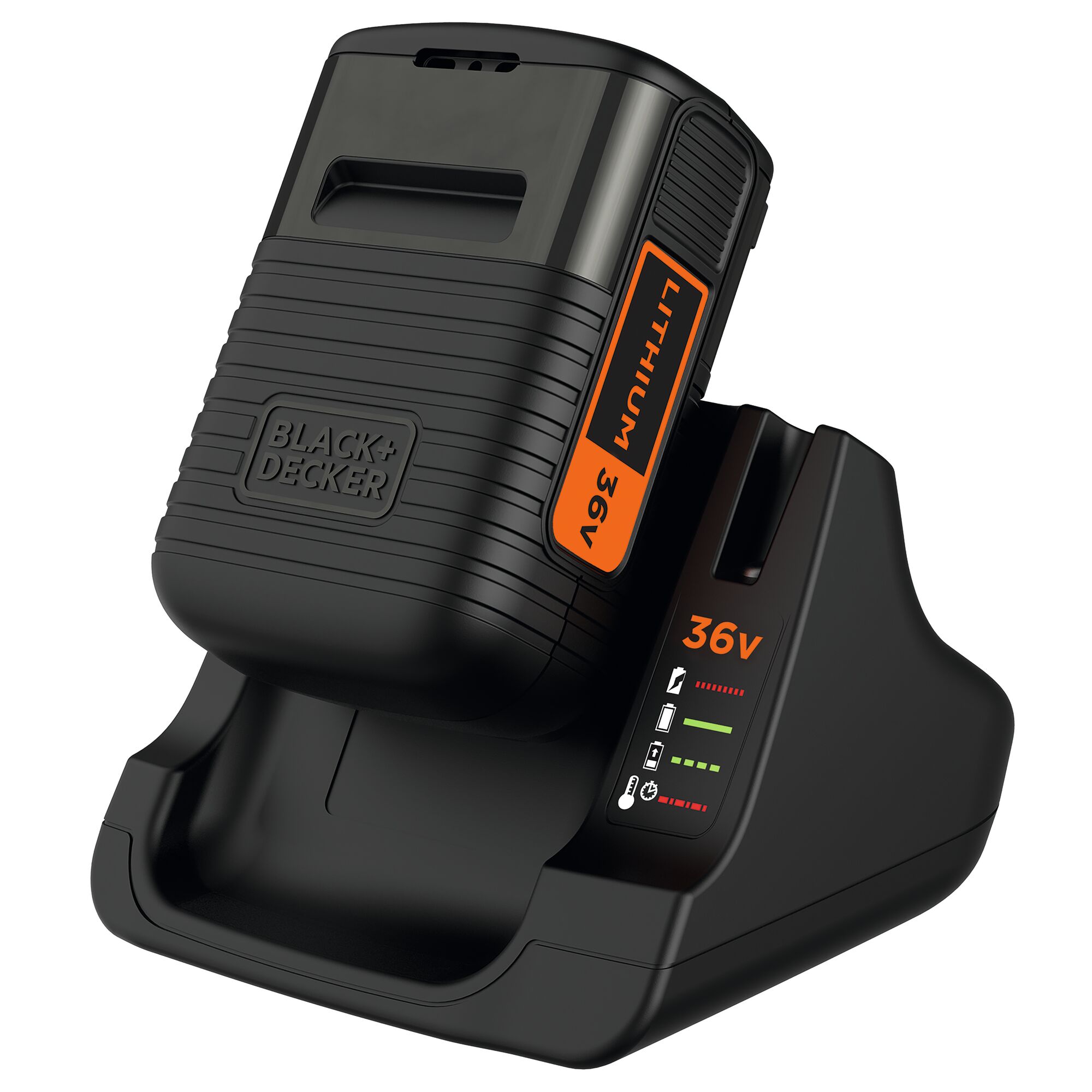 Tillbehörsset Black & Decker BDC2A36-QW; 36 V; 1x2,0 Ah