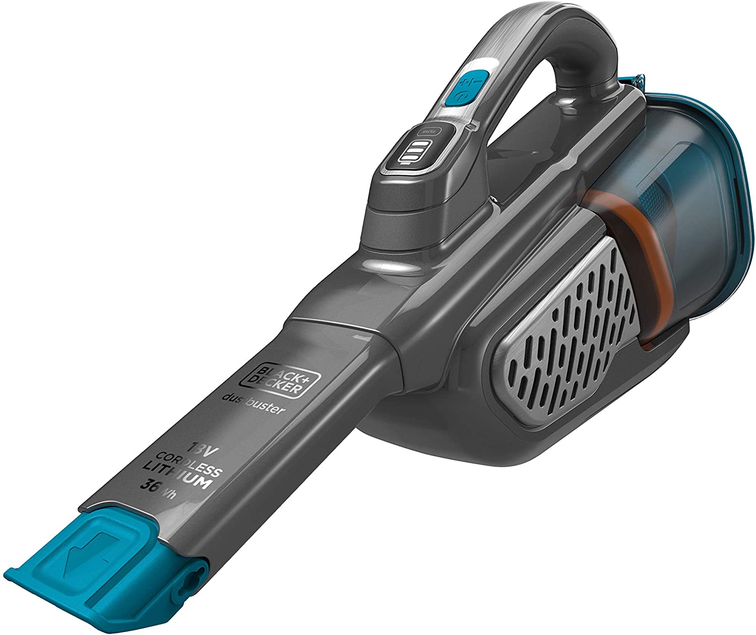 Batteridriven dammsugare Black & Decker BHHV520BF-QW; 18 V; 1x2,0 Ah batt.