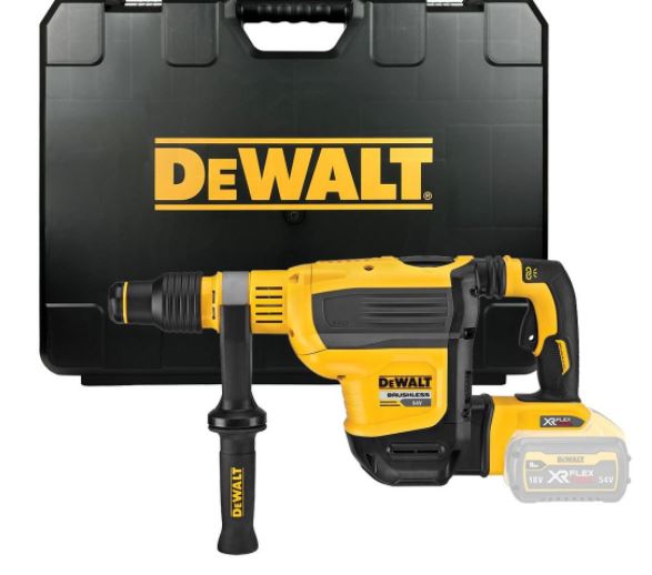 Borrhammare DeWalt DCH614N-XJ; 54 V; 10,5 J; SDS-max (utan batteri och laddare)