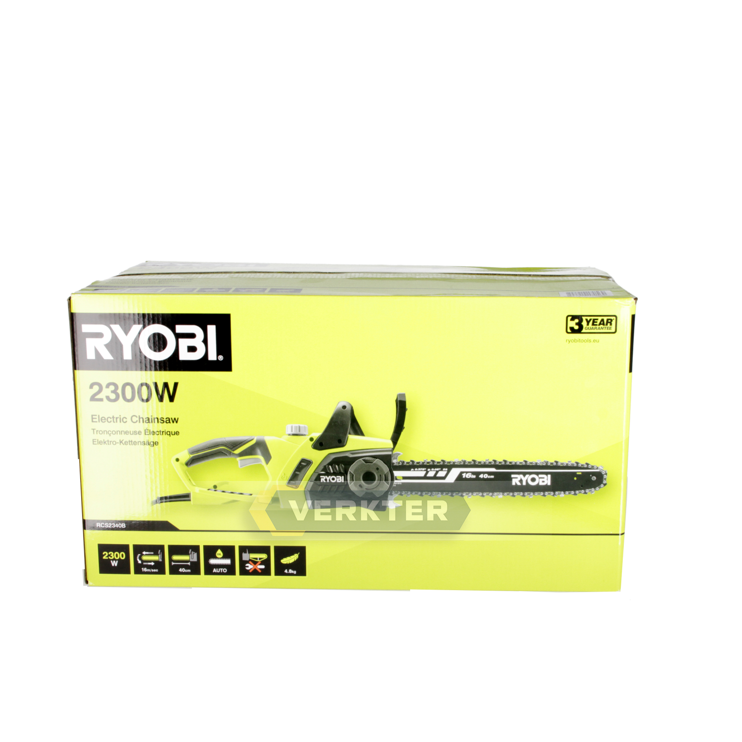 Elkedjesåg Ryobi RCS2340B; 2,3 kW; 40 cm band