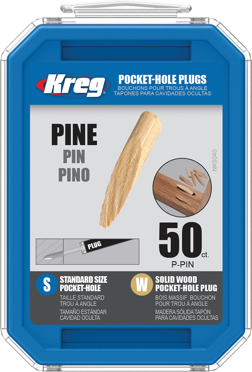 Stavsortiment Kreg P-PIN; 12 mm (1/2'')- 140 mm (11/2''); 50 st. Granar