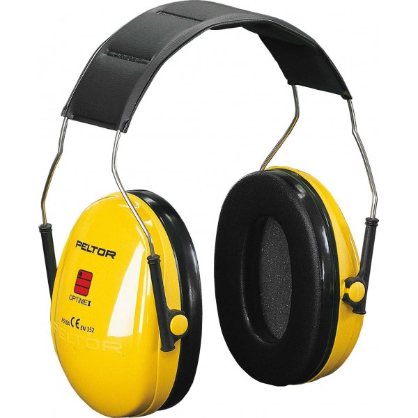 Hörselskydd 3M Peltor OPTIME I CE; 27 dB; gul